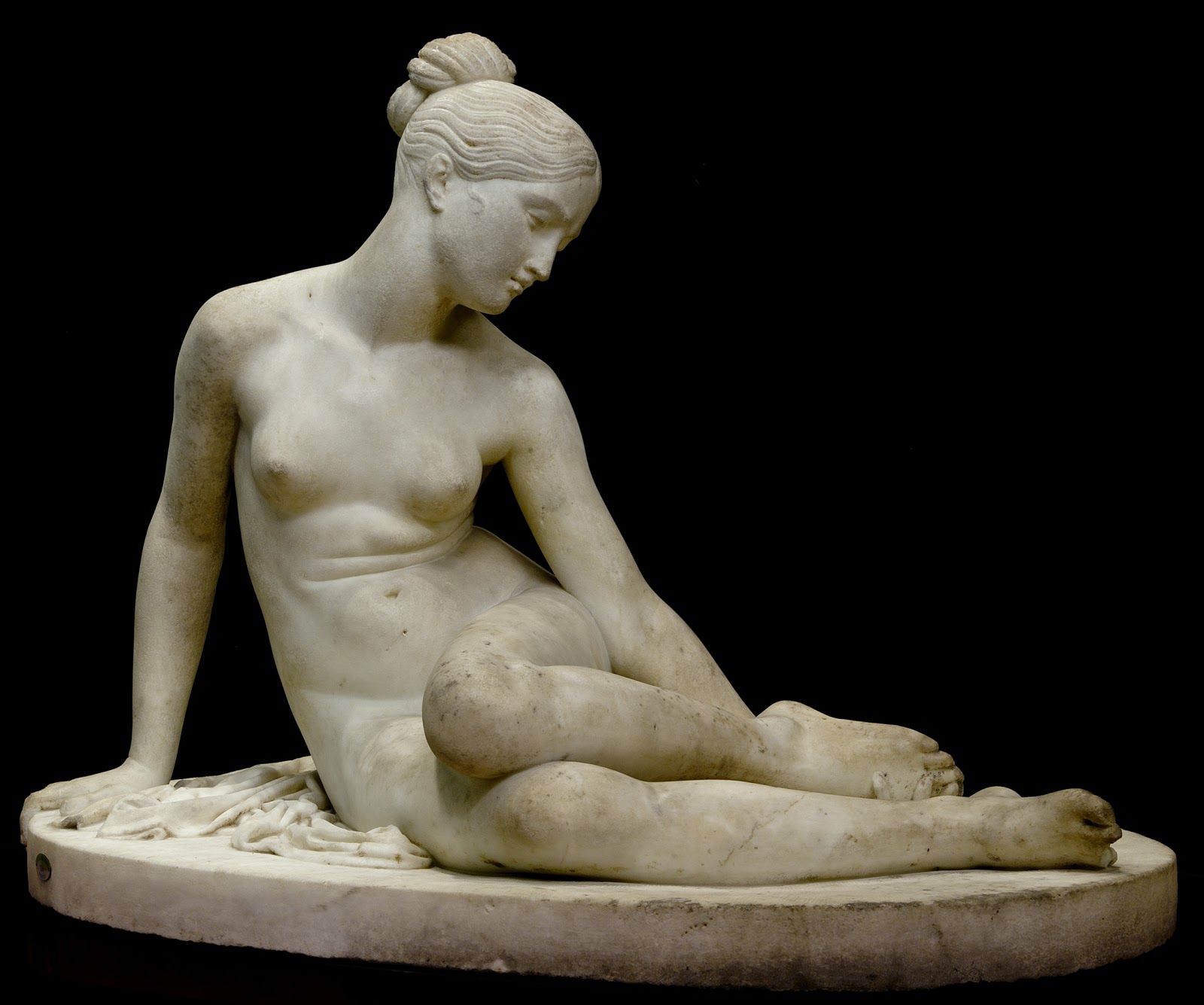 Nymph with a Scorpion
